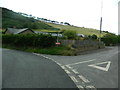 Road junction, Llangwyryfon