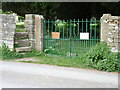 Gate into the Old St Mary