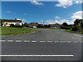 Northern entry to Llanddewi Ystradenni, Powys