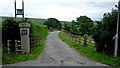 Garstang House Farm entrance