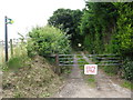 Footpath west of Berthengam