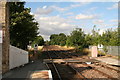 Pedestrian crossing at Market Rasen Station