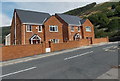 ST0097 : Recently-built houses, Blaenllechau by Jaggery