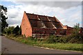 SK2636 : Ruined farm building in Lees by Graham Hogg