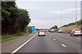 SU9479 : M4 half a mile to junction 7 by Julian P Guffogg