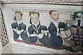 Children on the Brydges Monument, Ludgershall church