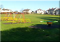 SH4863 : Children's play area, Maesincla Lane, Caernarfon by Jaggery