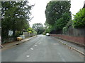 Looking south-west into Cotton Lane from Oxford Road