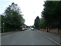 Looking south-west into Grove Avenue from Oxford Road