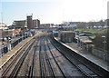 Gravesend railway station, Kent, 2010