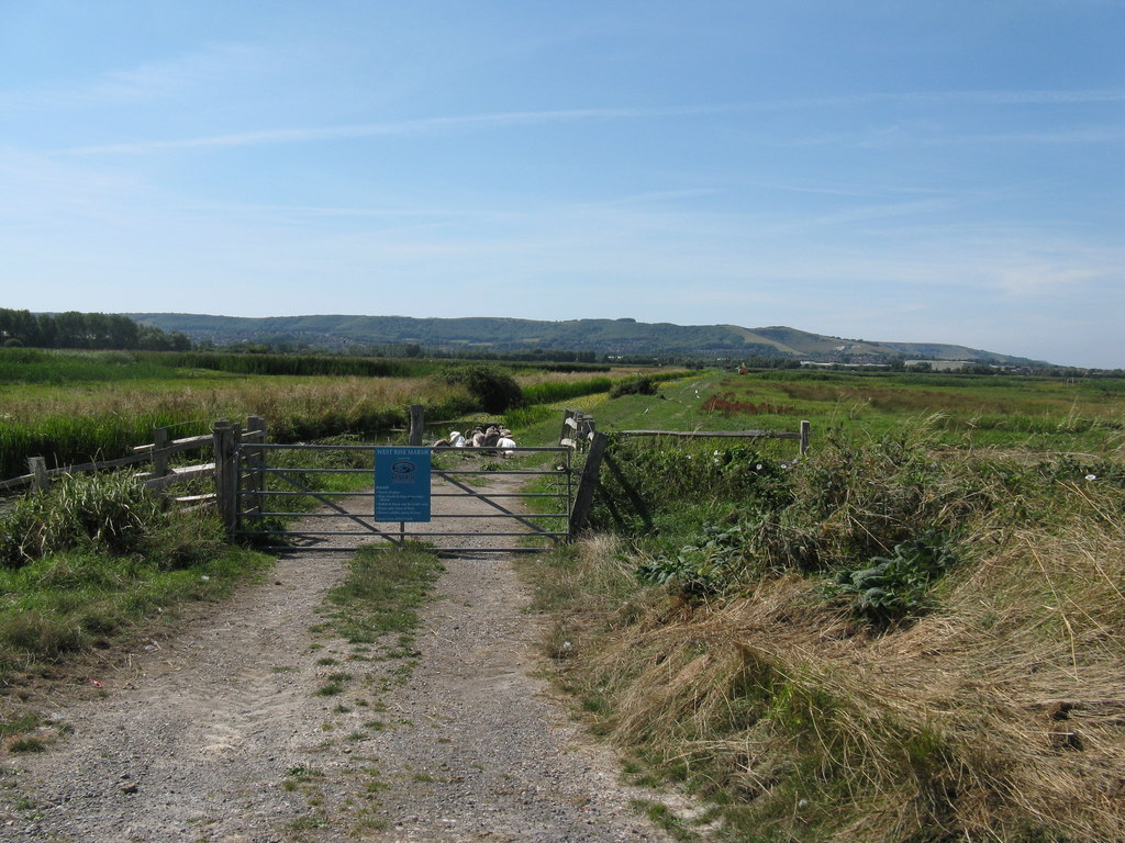 Entry onto West Rise Marsh © Dave Spicer :: Geograph Britain and Ireland