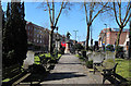 St Mary & Holy Trinity, Bow Church - Churchyard