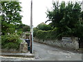 Looking from Church Lane into Cunningham Place