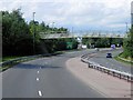 A444, Footbridge near Holbrook Primary School