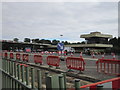 TA0225 : The Humber Bridge  toll plaza by Ian S