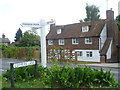 Signpost near Matfield