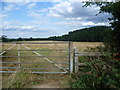 Footpath to the A25