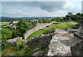 View from the Inner Gatehouse of Montgomery Castle