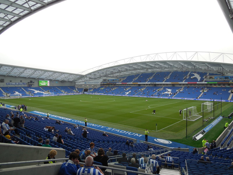 Inside the Amex stadium © Paul Gillett :: Geograph Britain and Ireland