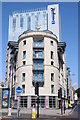 Buildings on the corner of Broad Quay and Marsh Street