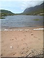 NC1203 : Sandy Beach, Loch Eadar dha Bheinn by Mick Garratt