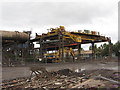 ST2176 : Travelling crane, Tremorfa steelworks by Gareth James