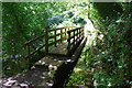 Footbridge by the Erme