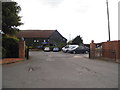 Sunbury Golf Club entrance and clubhouse