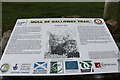 NX1431 : Mull of Galloway Trail Information Board by Billy McCrorie