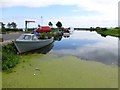 H9677 : Boat, Lough Neagh by Kenneth  Allen