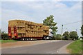 Hay lorry on Norney Road