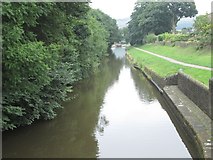 SD9354 : Leeds-Liverpool Canal - viewed from West Street by Betty Longbottom