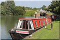 Narrowboat at Caen Hill Locks