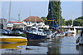 River Stour at Sandwich, looking towards the bridge