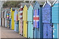 Beach huts