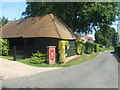 Post box at Petley House Farm, Little London