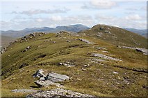 NH1276 : Ridge SW of Meall an t-Sithe by Dorothy Carse