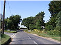 TM2593 : B1527 Bungay Road, Road Green by Geographer