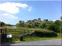 S5398 : Entrance to the Rock of Dunamase site by Darrin Antrobus