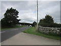 The A710 towards Drumburn