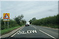 Stopped for roadworks on the A61