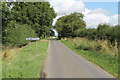 Entering Old Woodhall on an unnamed lane