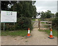 Entrance to Llanyrafon Manor Rural Heritage Centre, Cwmbran