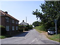 TM2890 : Topcroft Road, Bedingham Corner by Geographer