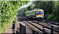 Train, Dunmurry station 2013#4