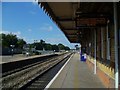 Looking east on Platform 4