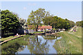 Woolsthorpe Lock 16 Grantham Canal from Woolsthorpe Bridge