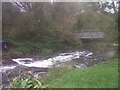 Weirpool on the River Lee below Hartham Common