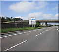 The bridge over the B7076, Lockerbie