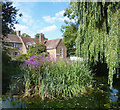 Sunningwell Pond and School